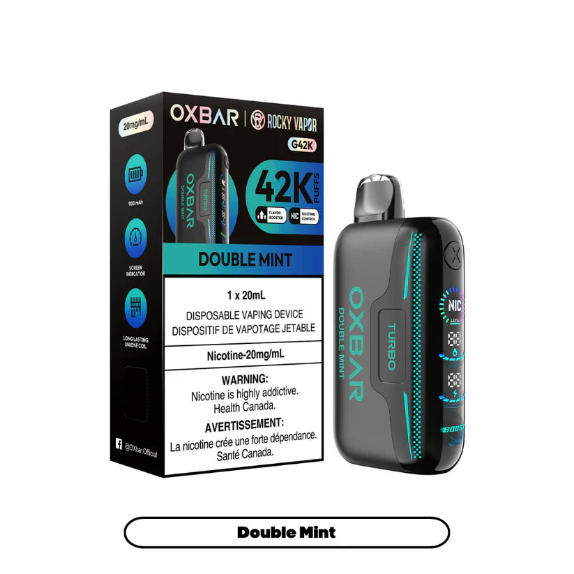 Oxbar 42K Puffs - Double Mint