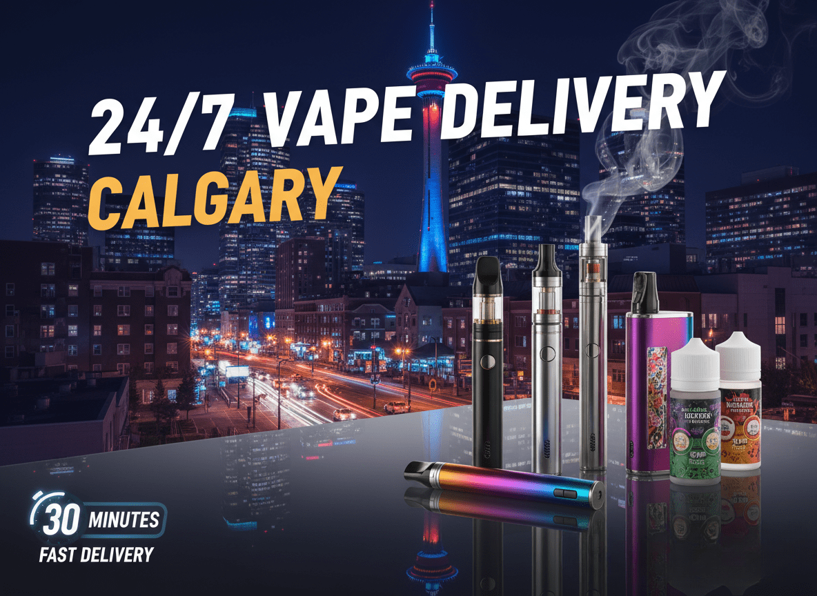 Same-Day Vape Delivery vs In-Store Shopping in Calgary