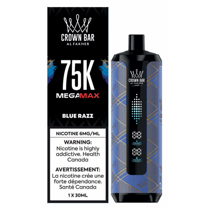 Al Fakher Mega Max 75k Puffs - Blue Razz
