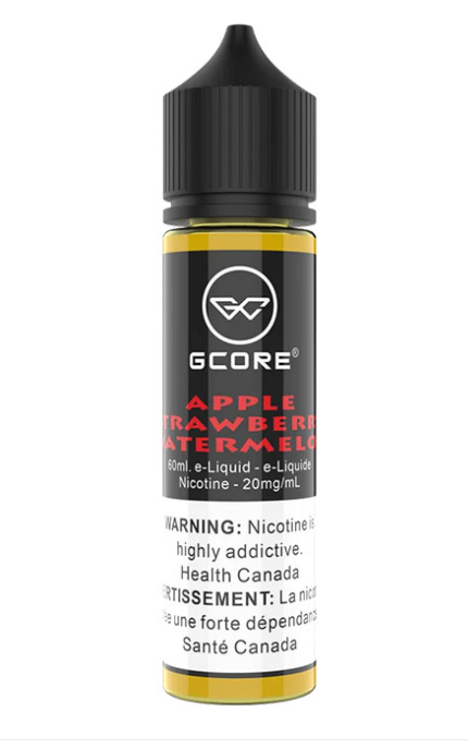 Gcore 60 ml E-juice - Apple Strawberry Watermelon (20mg) GCORE