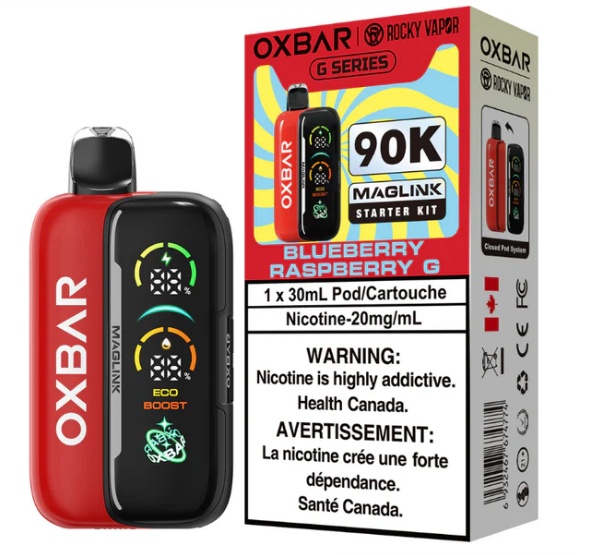 Oxbar Maglink Starter Kit 20mg-Blueberry Raspberry G