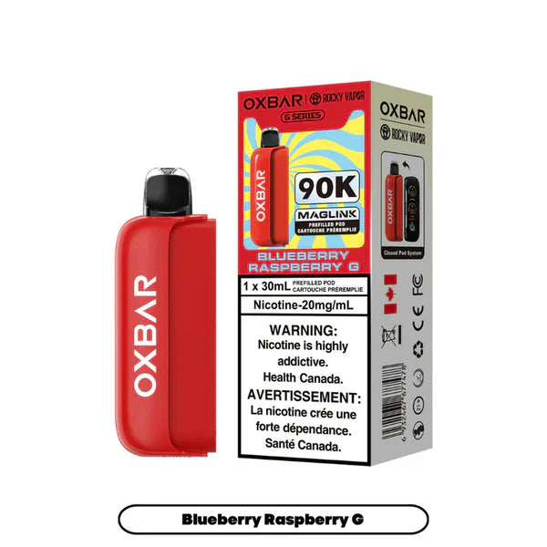 Oxbar Maglink Pods 20mg-Blueberry Raspberry G