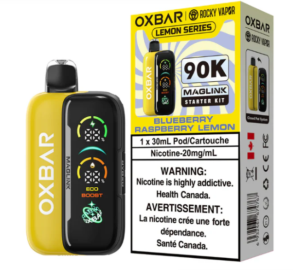 Oxbar Maglink Starter Kit 20mg-Blueberry Raspberry Lemon