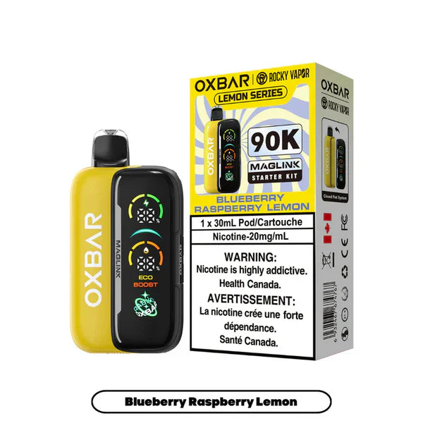 Oxbar Maglink Starter Kit 20mg-Blueberry Raspberry Lemon