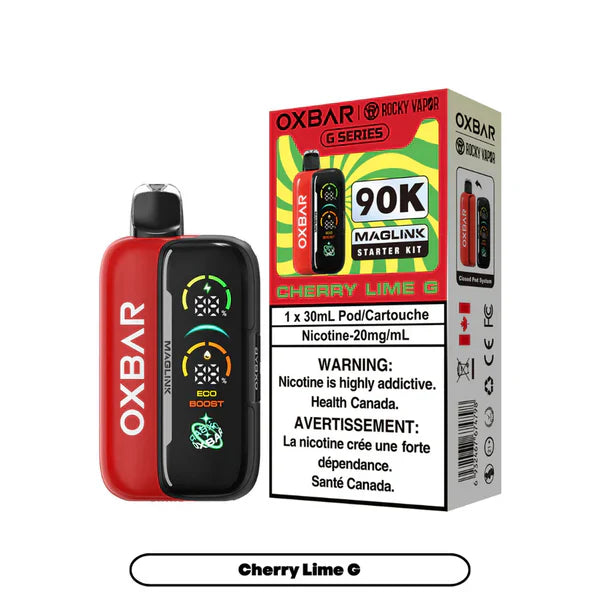 Oxbar Maglink Starter Kit 20mg-Cherry Lime G