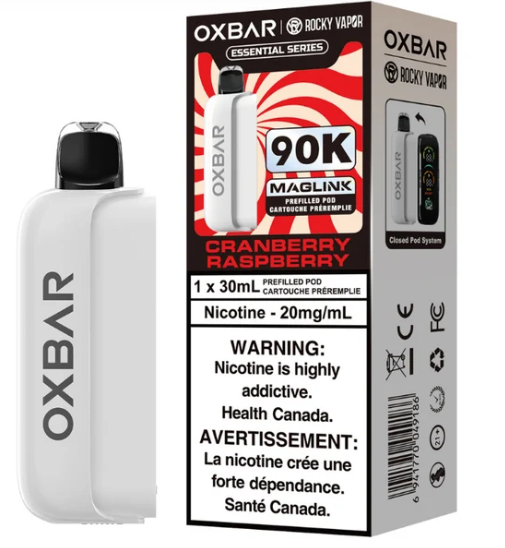 Oxbar Maglink Pods 20mg-Cranberry Raspberry