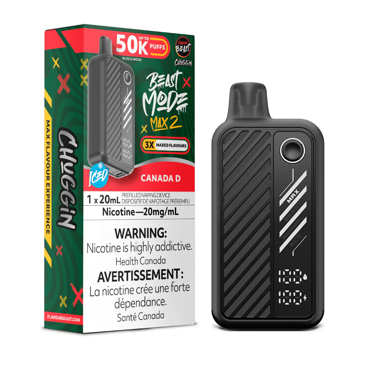 Flavour Beast Beast Mode Max 2 Disposable - Canada D 50k