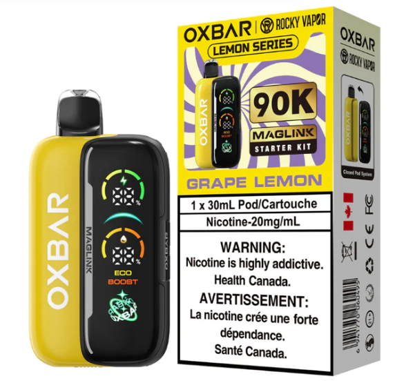 Oxbar Maglink Starter Kit 20mg-Grape Lemon