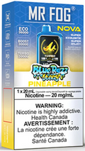Blue Razz Steezy Pineapple Mr Fog Nova Upto 36000 Puffs Disposable Vape