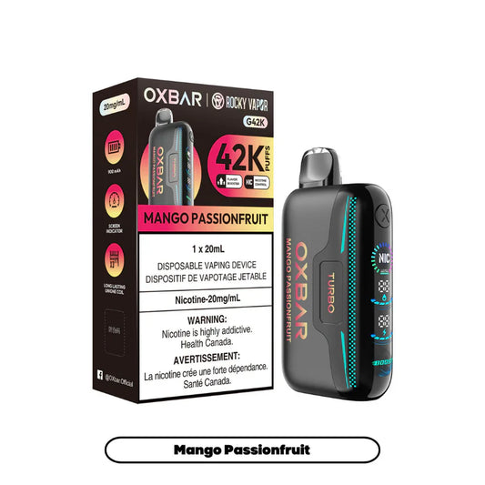 Oxbar 42K Puffs - Mango Passionfruit