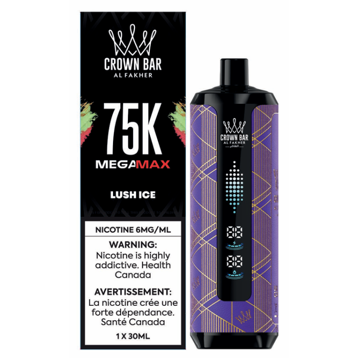 Al Fakher Mega Max 75k Puffs - Lush Ice