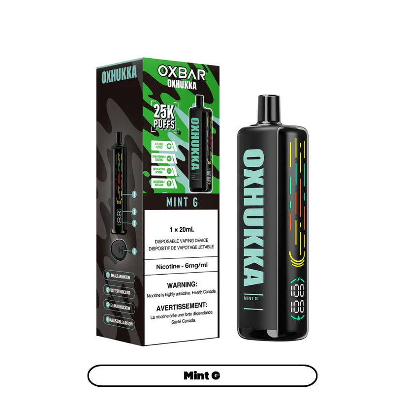 Oxbar Oxhukka- Mint G