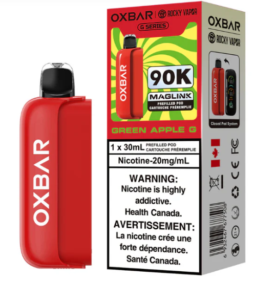Oxbar Maglink Pods 20mg-Green Apple G