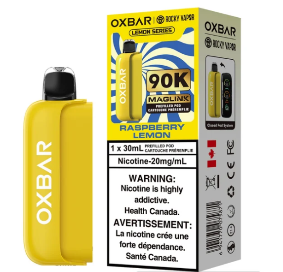Oxbar Maglink Pods 20mg-Raspberry Lemon OXBAR