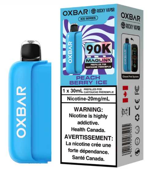 Oxbar Maglink Pods 20mg-Peach Berry Ice