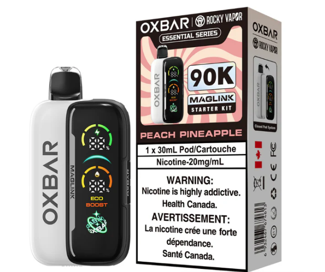 Oxbar Maglink Starter Kit 20mg-Peach Pineapple