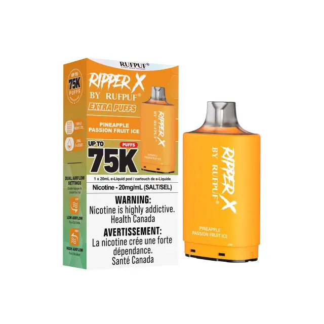 Ripper X 75k Disposable Pod-Pineapple Passion Fruit (Without Battery)