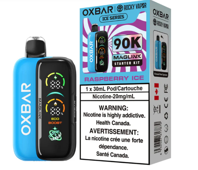 Oxbar Maglink Starter Kit 20mg-Raspberry Ice