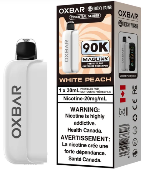 Oxbar Maglink Pods 20mg-White Peach