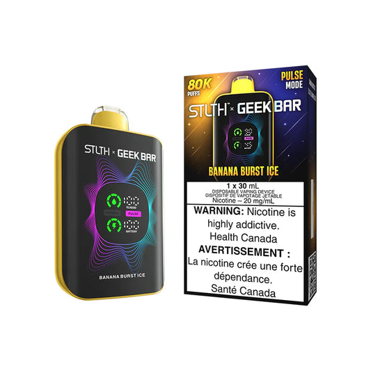 STLTH X GEEK BAR DISPOSABLE - BANANA BURST ICE