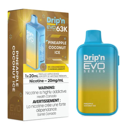 Drip'n EVO 63K-Pineapple Coconut Ice DRIP'N
