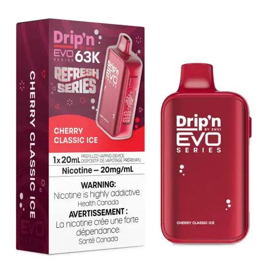 Drip'n EVO 63K-Cherry Classic Ice DRIP'N