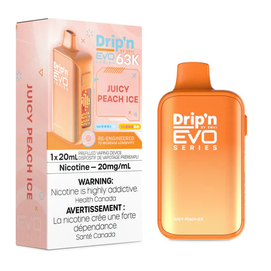 Drip'n EVO 63K-Juicy Peach Ice