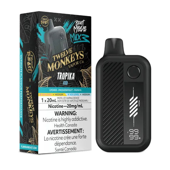 60k Flavour Beast Beast Mode Max 3 Disposable Vape-Tropika Iced FLAVOUR BEAST