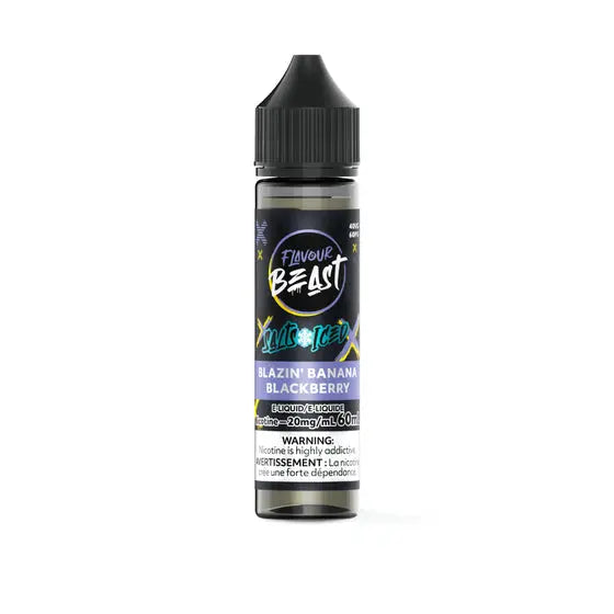 Flavour Beast E-Liquid 60ml- Blazin' Banana Blackberry Iced FLAVOUR BEAST