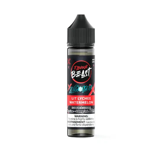 Flavour Beast E-Liquid 60ml- Lit Lychee Watermelon Iced FLAVOUR BEAST