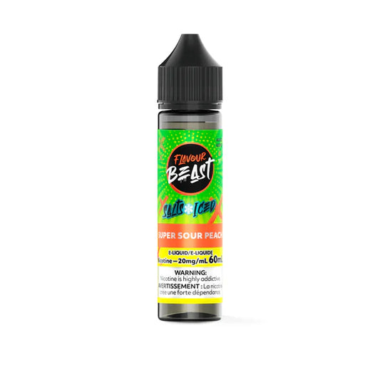Flavour Beast E-Liquid - Super Sour Peach 20mg/60mL