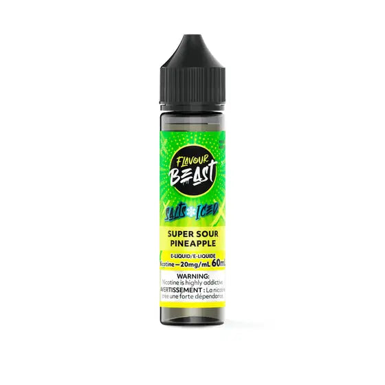 Flavour Beast E-Liquid 60ml- Super Sour Pineapple Iced FLAVOUR BEAST