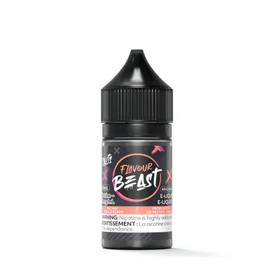 Flavour Beast E-Juice 20mg/ml (30ML)-Packin' Peach Berry