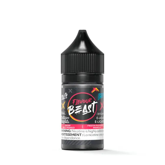 Flavour Beast E-Juice 20mg/ml (30ML)-Ragin' Razz Mango Iced