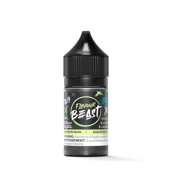 Flavour Beast E-Juice 20mg/ml (30ML)-Wild White Grape Iced