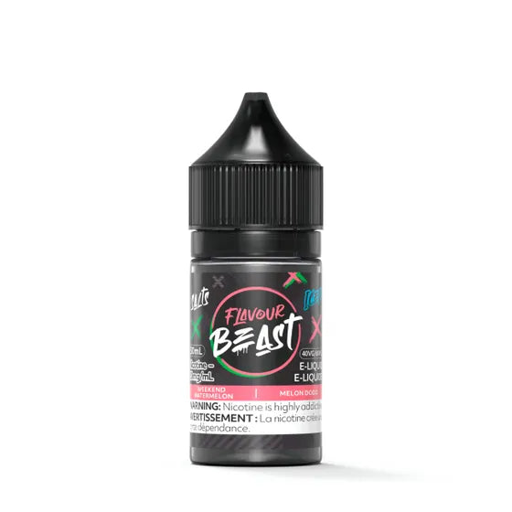 Flavour Beast E-Juice 20mg/ml (30ML)-Weekend Watermelon Iced